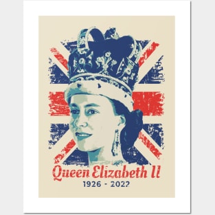 RIP Queen 1926-2022 Posters and Art